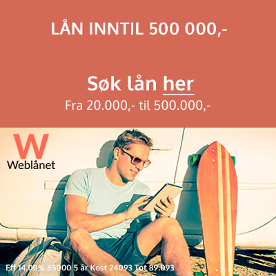 Weblånet — Finn beste lånetilbud