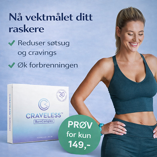 Craveless — Reduser cravings naturlig