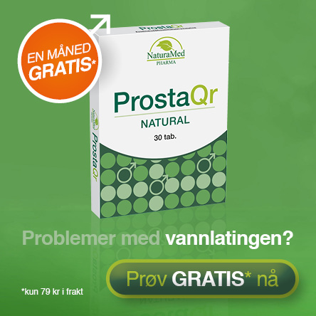 ProstaQr — Én pille for sunn prostata