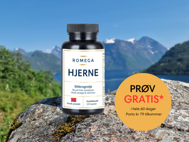 Romega Brain — Omega-3 for hukommelse og hjernehelse
