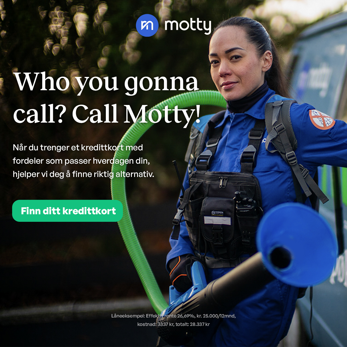 Motty Kredittkort — Beste kredittkort for deg