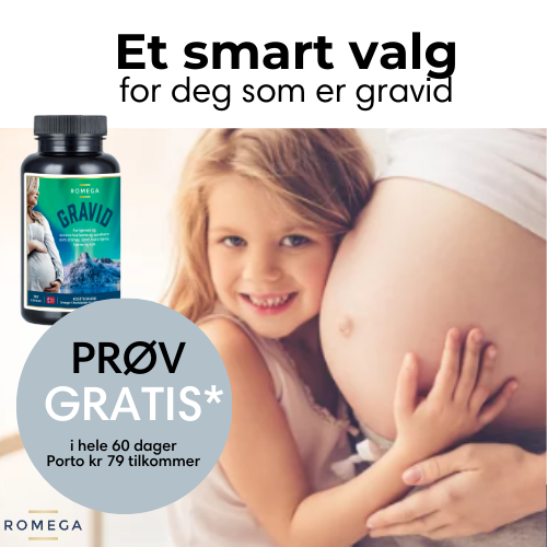 Romega Pregnant — Omega-3 under graviditet
