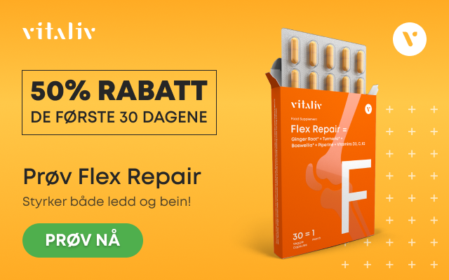 Vitaliv FlexRepair — Sunne ledd naturlig