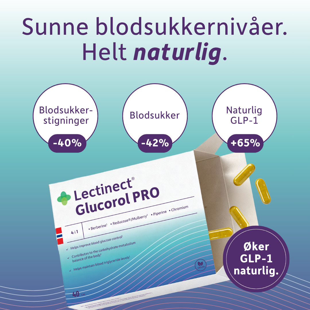 Lectinect Glucerol Pro — Naturlig blodsukkerkontroll