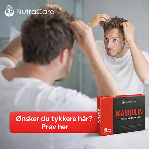 Nutracare Masqulin — Naturlig løsning mot hårtap for menn