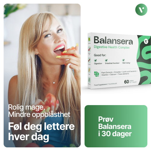 Vitaliv Balansere — Plantebasert fordøyelsesstøtte
